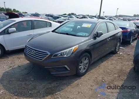 2017 Hyundai Sonata Se из США, поврежденный, VIN 5NPE24AF3HH571510